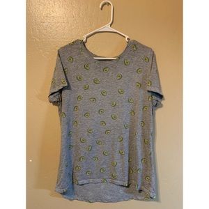 Target Zoe + Liv grey avocado t-shirt